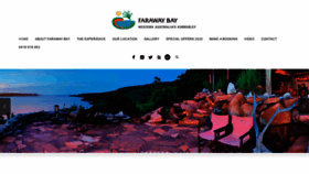 What Farawaybay.com.au website looked like in 2020 (3 years ago)
