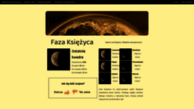 What Fazaksiezyca.pl website looked like in 2020 (3 years ago)
