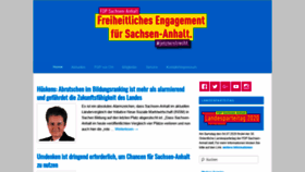 What Fdp-lsa.de website looked like in 2020 (3 years ago)