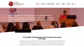 What Federatiezakenvrouwen.nl website looked like in 2020 (3 years ago)