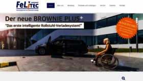 What Felitec.de website looked like in 2020 (3 years ago)