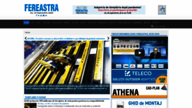 What Fereastra.ro website looked like in 2020 (3 years ago)