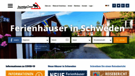 What Ferienhaus.se website looked like in 2020 (3 years ago)