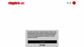 What Filmgalerie451.de website looked like in 2020 (5 years ago)