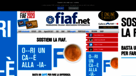 What Fiaf.net website looked like in 2020 (3 years ago)