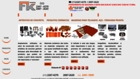 What Fkct.com.br website looked like in 2020 (3 years ago)