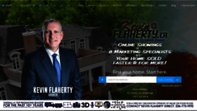 What Flaherty.ca website looked like in 2020 (3 years ago)