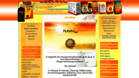 What Flavin.eu website looked like in 2020 (3 years ago)