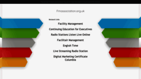 What Fmassociation.org.uk website looked like in 2020 (3 years ago)
