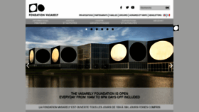 What Fondationvasarely.fr website looked like in 2020 (3 years ago)