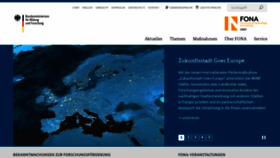 What Fona.de website looked like in 2020 (3 years ago)