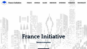 What France-initiative.fr website looked like in 2020 (3 years ago)