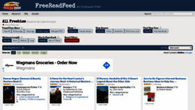 What Freereadfeed.com website looked like in 2020 (3 years ago)
