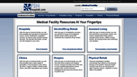 What Fsnhospitals.com website looked like in 2020 (3 years ago)