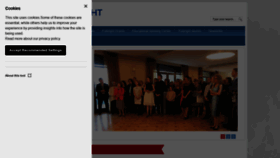 What Fulbright.ro website looked like in 2020 (3 years ago)