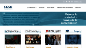 What Fundacioncoso.org website looked like in 2020 (3 years ago)