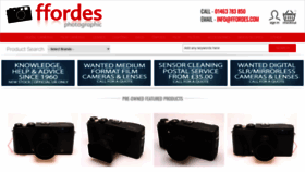 What Ffordes.com website looked like in 2020 (3 years ago)