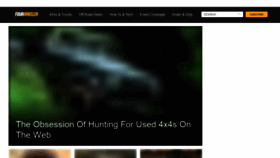 What Fourwheeler.com website looked like in 2020 (3 years ago)