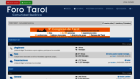 What Forotarot.net website looked like in 2020 (3 years ago)
