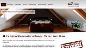 What Fair-haus.de website looked like in 2020 (3 years ago)