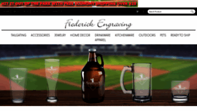 What Frederickengraving.com website looked like in 2020 (3 years ago)