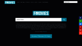 What Fmovies123.buzz website looked like in 2020 (3 years ago)