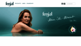 What Fenjal.de website looked like in 2020 (3 years ago)