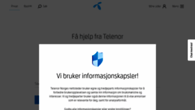 What Fh.telenor.no website looked like in 2020 (3 years ago)