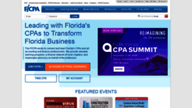 What Ficpa.org website looked like in 2020 (3 years ago)