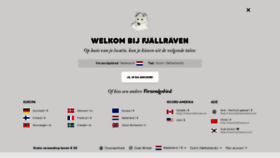 What Fjallraven.nl website looked like in 2020 (3 years ago)
