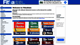 What Fitbastats.com website looked like in 2020 (3 years ago)