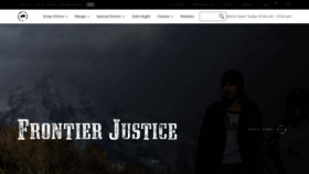 What Frontier-justice.com website looked like in 2020 (4 years ago)