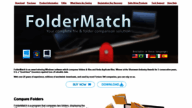 What Foldermatch.com website looked like in 2020 (3 years ago)