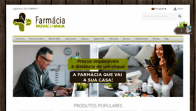 What Farmacianovadamaia.pt website looked like in 2020 (6 years ago)