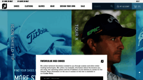 What Footjoy.co.uk website looked like in 2020 (3 years ago)