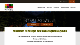 What Flyhookfiller.se website looked like in 2020 (3 years ago)