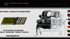 What Fango4x4.cl website looked like in 2020 (4 years ago)