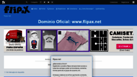 What Flipax.net website looked like in 2020 (3 years ago)