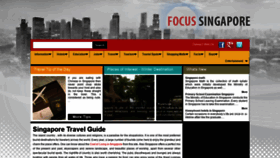 What Focussingapore.com website looked like in 2020 (3 years ago)