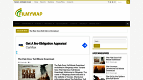 What Filmywap.one website looked like in 2020 (3 years ago)