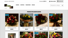 What Floristeriaaladino.com website looked like in 2020 (3 years ago)