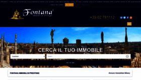 What Fontanaimmobilidiprestigio.it website looked like in 2020 (3 years ago)