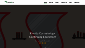 What Floridaedu.com website looked like in 2020 (3 years ago)