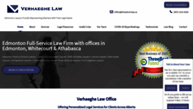 What Freedomlaw.ca website looked like in 2020 (3 years ago)