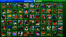 What Footballgames.org website looked like in 2020 (3 years ago)