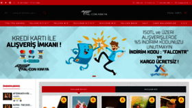 What Falconkimya.com website looked like in 2020 (3 years ago)
