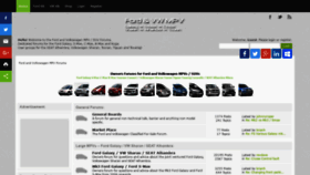 What Fordmpv.com website looked like in 2020 (3 years ago)