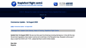 What Flysfc.com website looked like in 2020 (3 years ago)