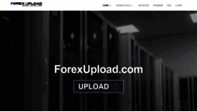 What Forexupload.com website looked like in 2020 (3 years ago)