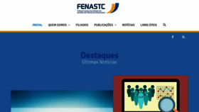 What Fenastc.org.br website looked like in 2020 (3 years ago)